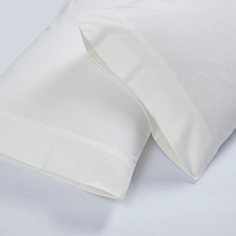 Superior All Season Brushed Flannel Trellis or Solid Pillowcase Set (Set of 2)