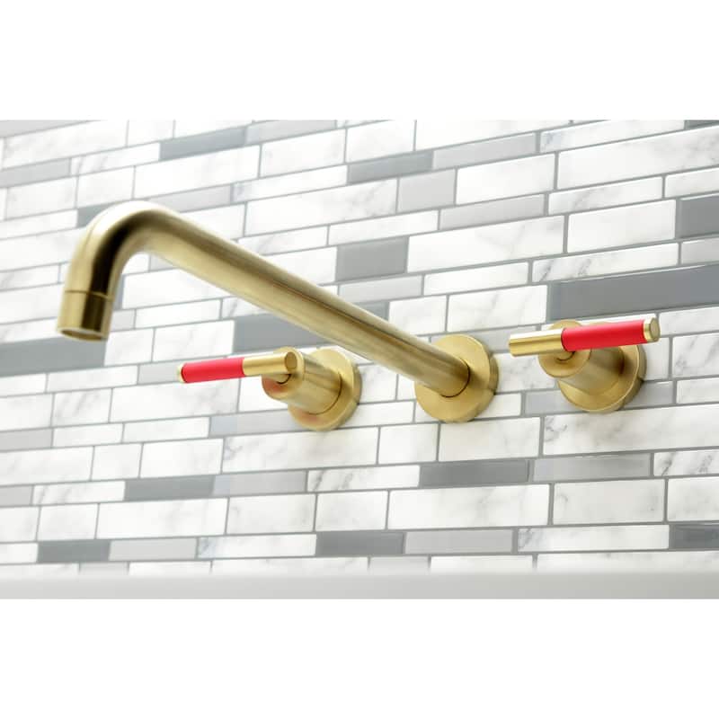 Kingston Brass Kaiser Wall Mounted Roman Tub Filler