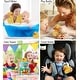 preview thumbnail 3 of 5, DolliBu Metallic Yellow Duck Bath Buddy Squirter For Toddlers - 2.7Lx2.2Wx2.3H inches