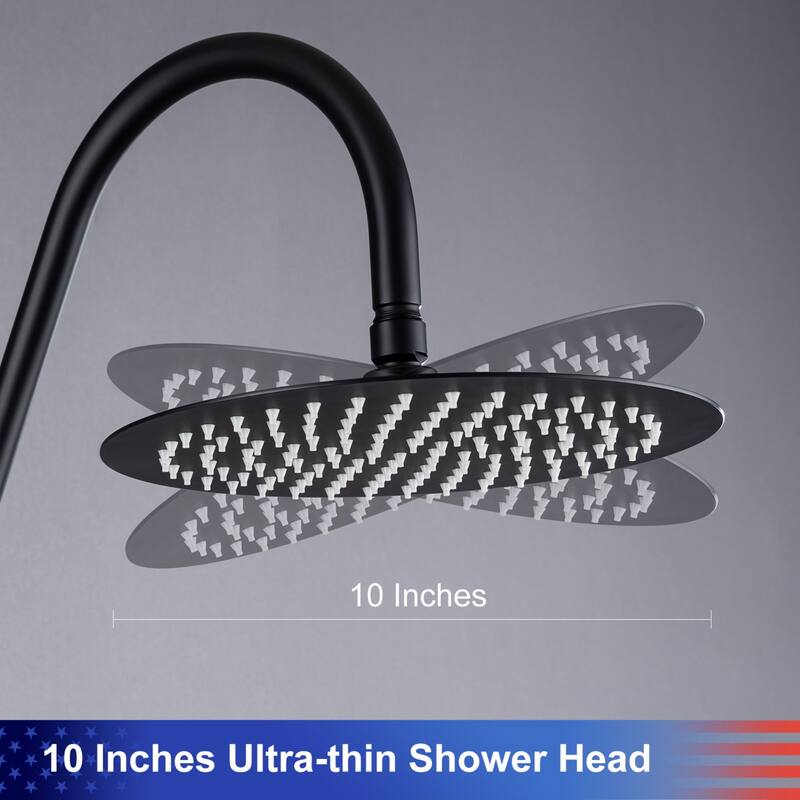 Complete Shower System with Rough in-Valve