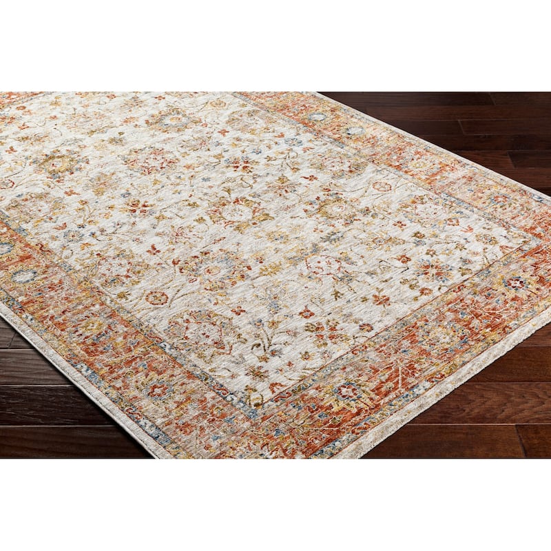 Livabliss Transitional Mona Lisa Medallion Area Rug