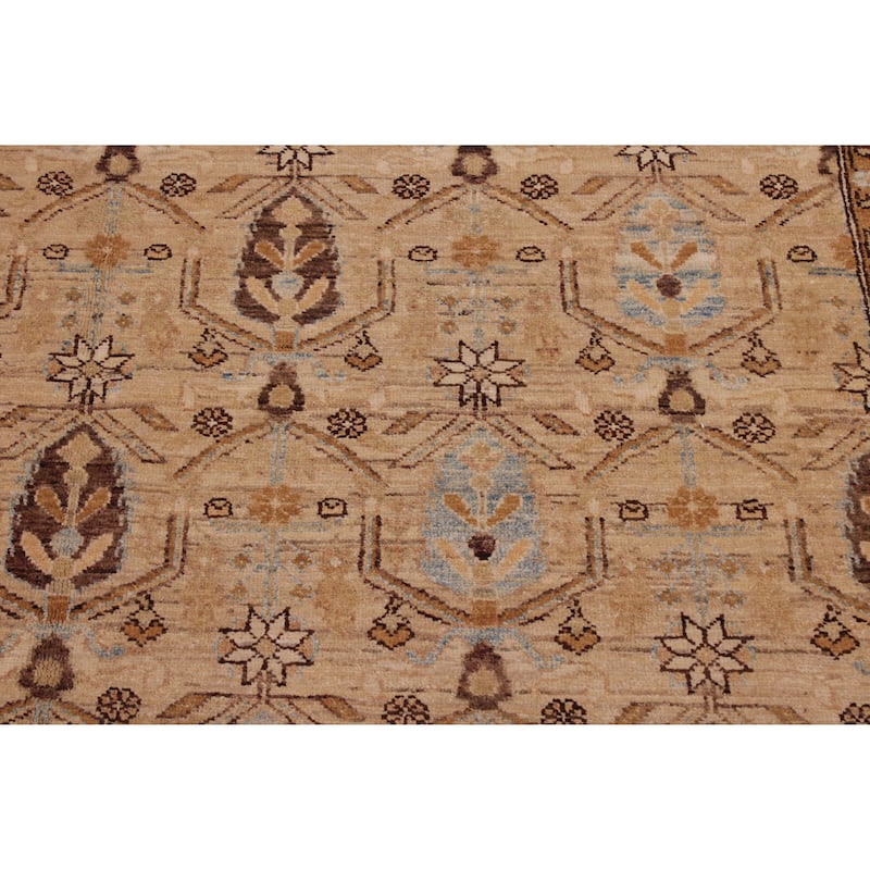 Vintage Herati Bidjar Hand Knotted Wool Rug