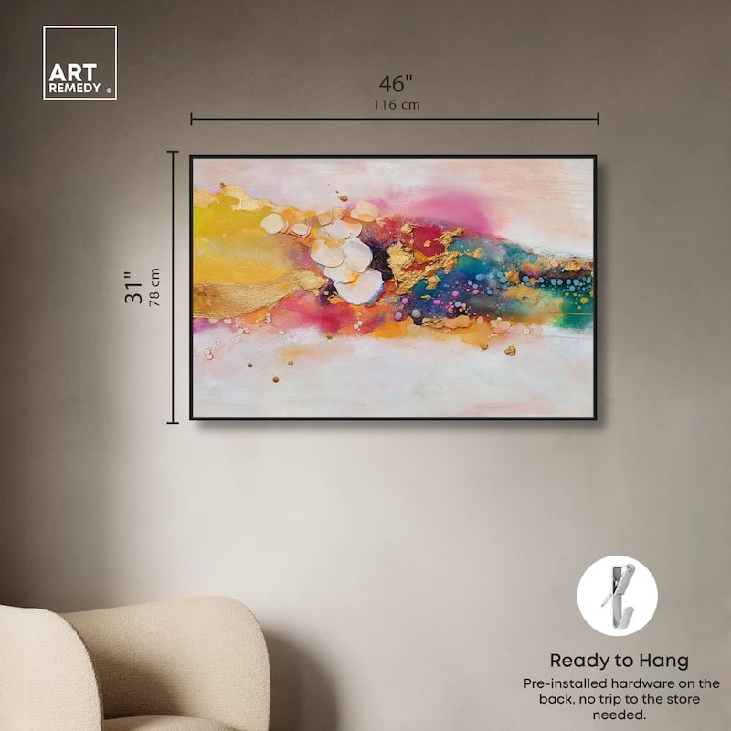 Explosive Rhythm I Canvas by Art Remedy