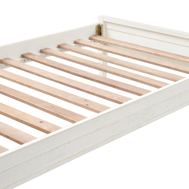 Windsor Panel Wood Twin Bed