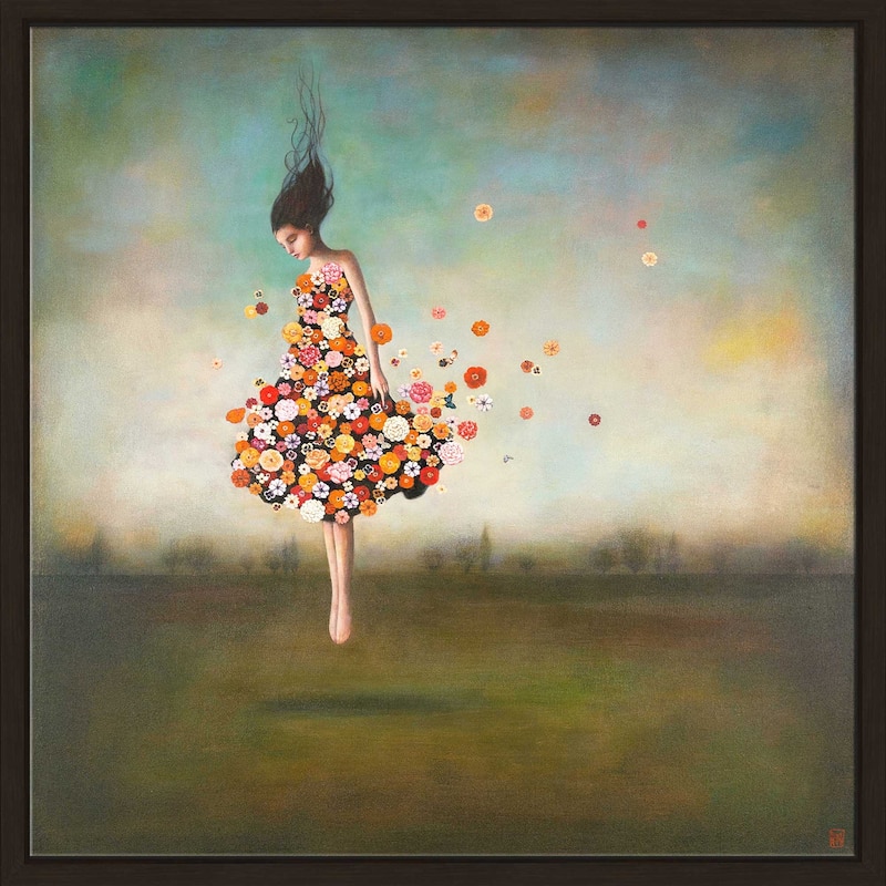 "Boundlessness in Bloom " Print on Floating Canvas