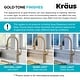 preview thumbnail 35 of 124, Kraus Oletto Single Handle 1-Hole Kitchen Bar Faucet