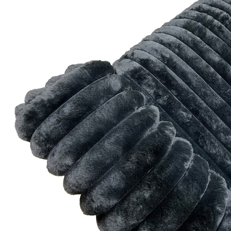 Roundhill Furniture Solenne 3-Piece Living Room Set, Oversized Sofa, Loveseat, and Chair and a Half