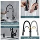 preview thumbnail 26 of 87, WOWOW Single Handle Gooseneck Pull Down Sprayer Kitchen Faucet