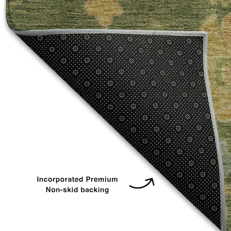 Premium Washable Super Soft Farmhouse Traditional Mayfield Rug