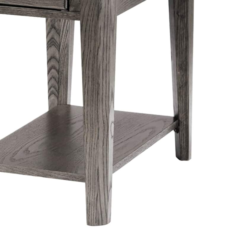 Chromcraft Peter Revington End Table in Gray Finish