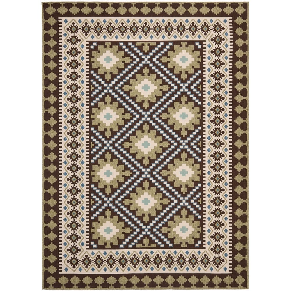 SAFAVIEH Veranda Rita Indoor/ Outdoor Waterproof Patio Backyard Rug