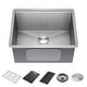 preview thumbnail 1 of 9, Delta 95B9031-24SL Rivet 24” Workstation Laundry Utility Kitchen Sink Stainless Steel