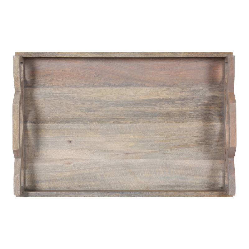 Kate and Laurel Grassley Decorative Wood Tray - 13x19