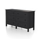 preview thumbnail 12 of 19, DH BASIC Transitional 53-inch Wide 6-Drawer Neutral Youth Dresser by Denhour