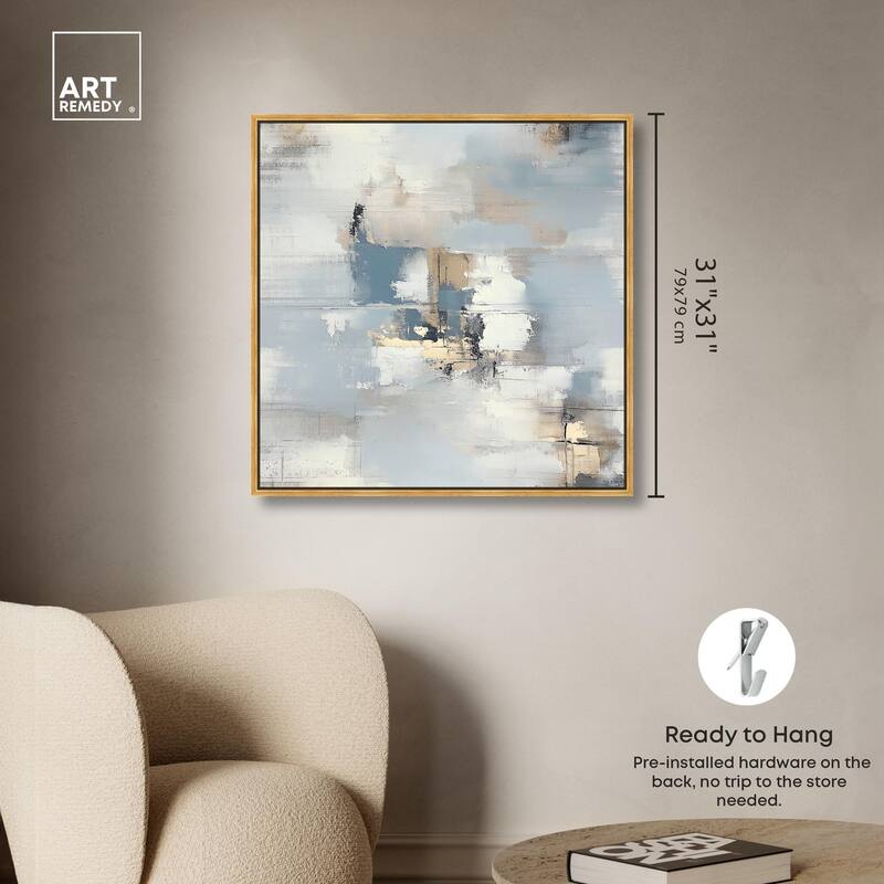 Morning Mist Over the Water Canvas by Art Remedy