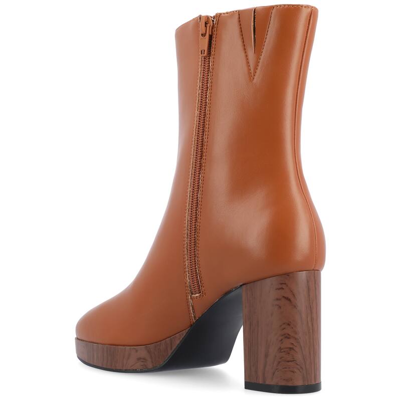 Journee Collection Medium and Wide Width Women's Romer Booties