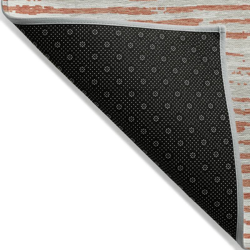 Machine Washable Indoor/ Outdoor Chantille Abstract Ombre Rug