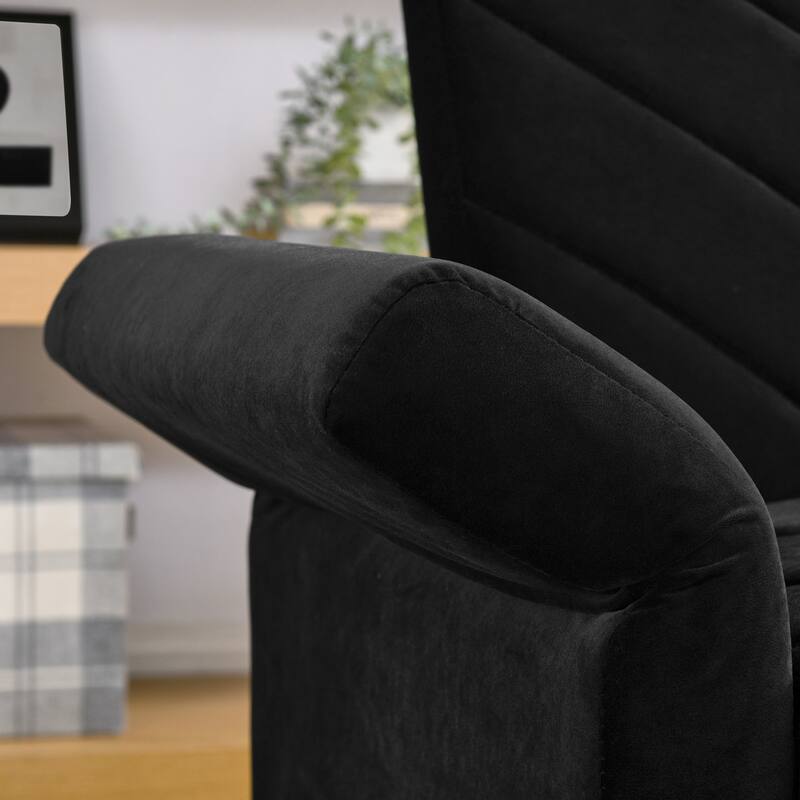 78'' Modern Tufted Velvet Upholstered Convertible Folding Sofa Bed with Adjustable Armrests