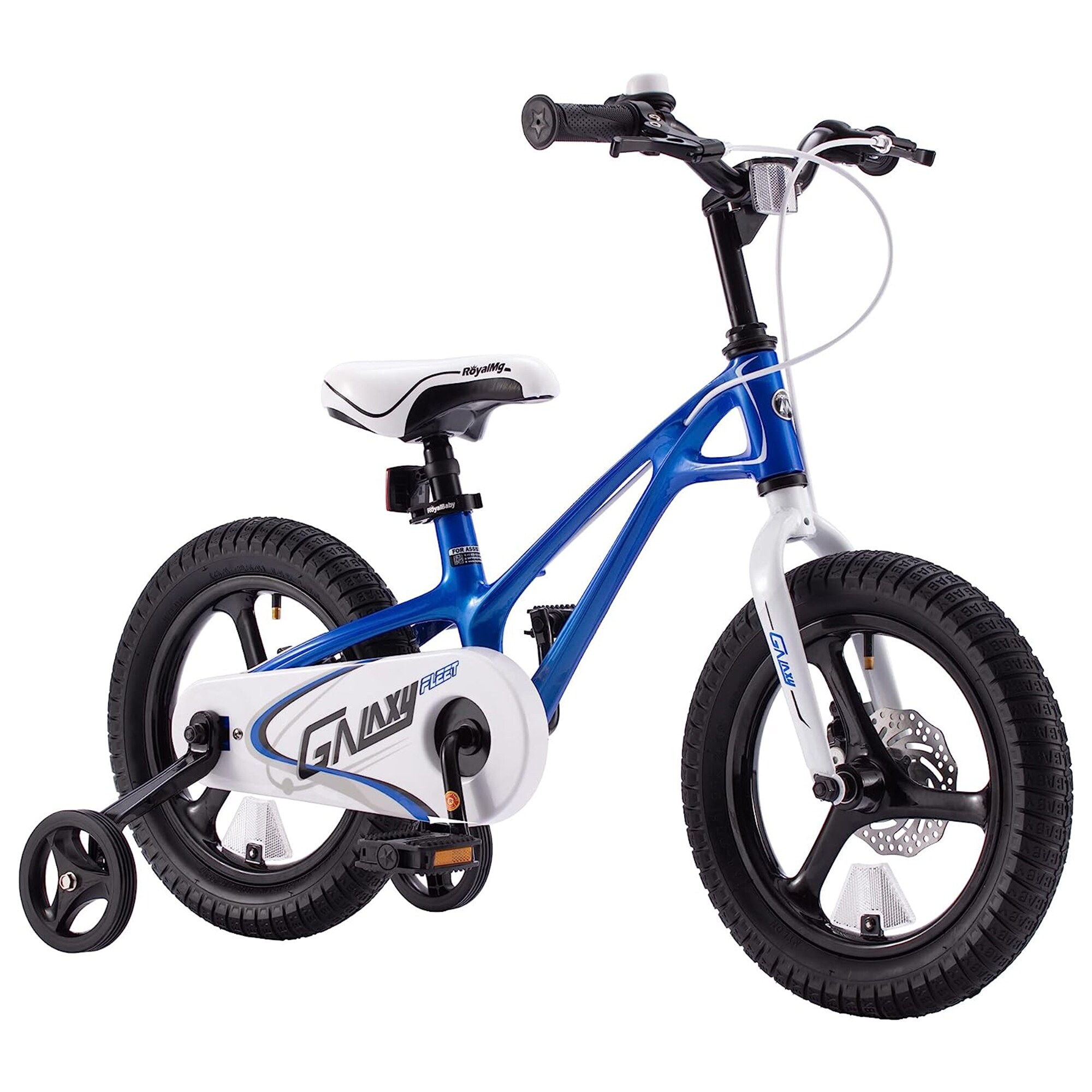 RoyalBaby RoyalMg Galaxy Fleet 16 Inch Kids Bicycle with Training Wheels Blue 21.1 Bed Bath Beyond 38002076