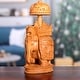 preview thumbnail 3 of 3, Novica Handmade Majestic Heritage Wood Sculpture (Large)