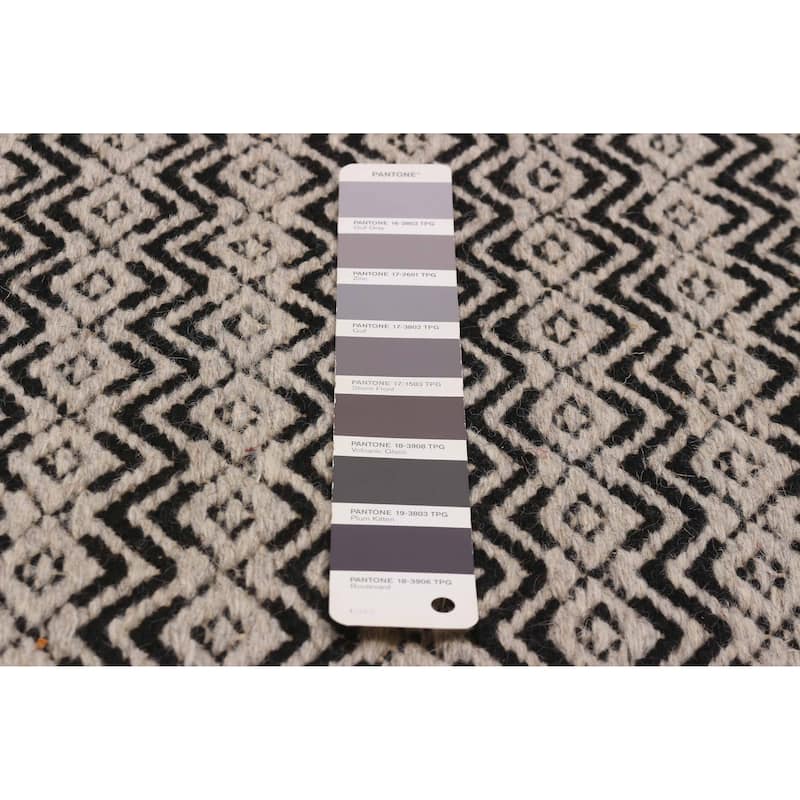 Nevada Grey Kilim 5'2" x 7'5" - 5'2 x 7'5