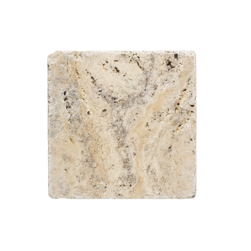 Philly Travertine 6" x 6" Tumbled Tile