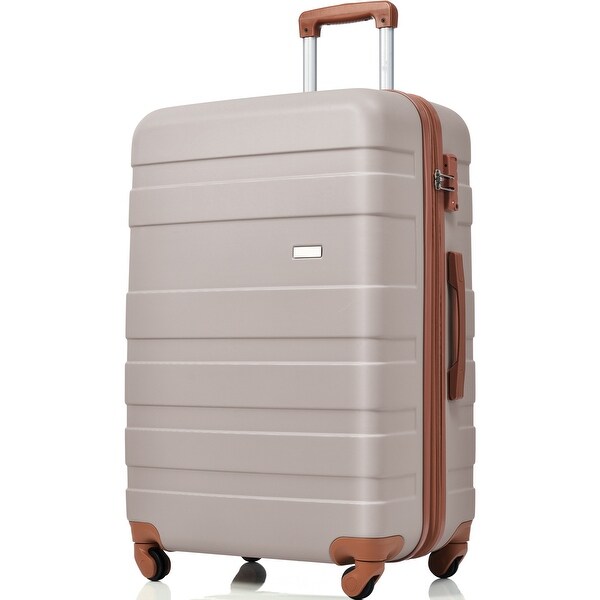 Merax 3-Piece Luggage Set – ABS Hardshell Spinner Suitcases With
