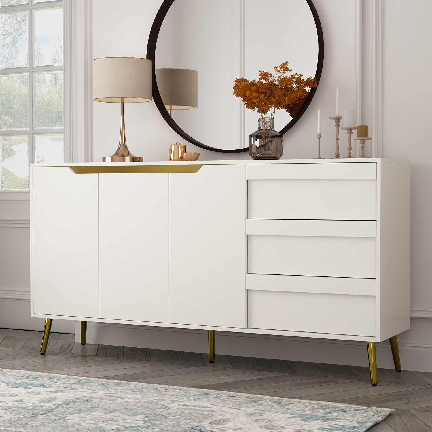 3 drawer combo dresser discount