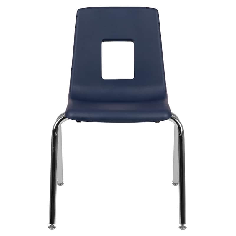 Student Stack Chair 18"H Seat - Classroom Chair for Middle-High-Adults