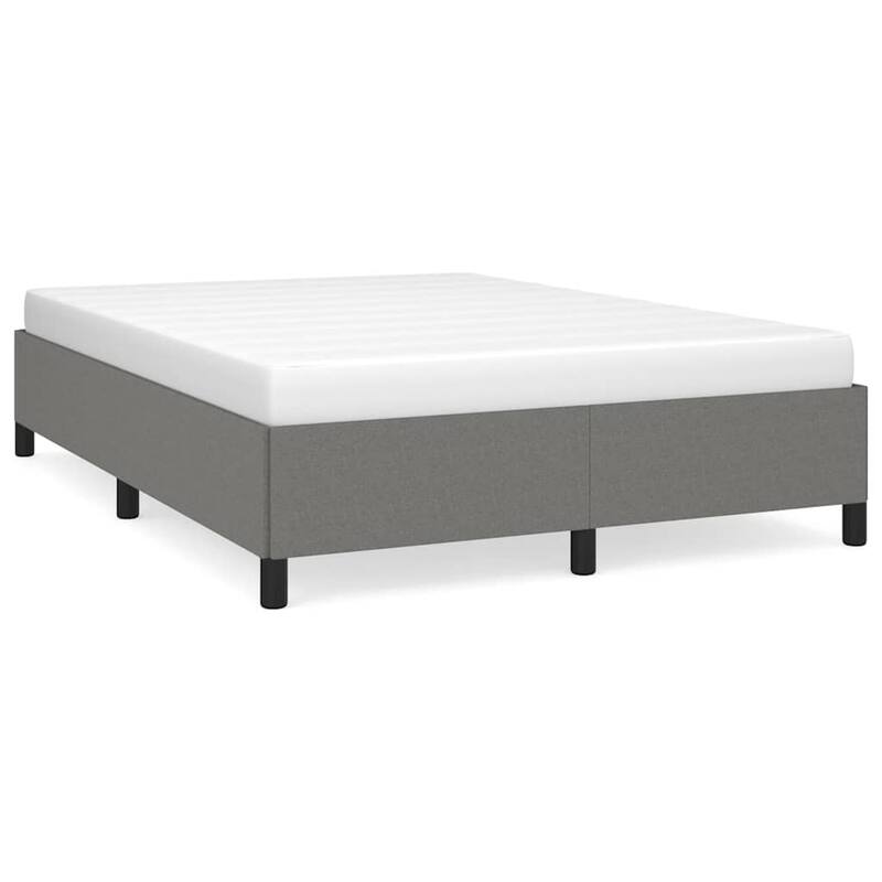 vidaXL Bed Frame, Fabric, No Mattress