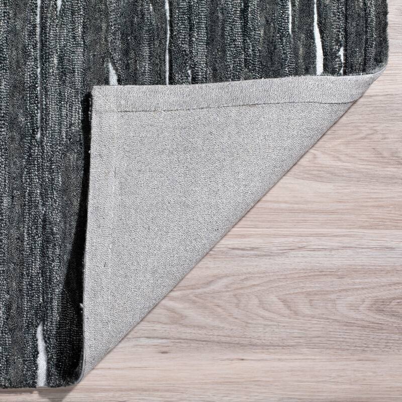 Addison Dazzle Modern Hand Spun Wool and Metallic Area Rug