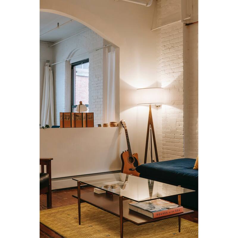 ECARPETGALLERY Hand Loomed Kashkuli Gabbeh Light Orange Wool Rug - 5'0 x 8'2