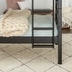 preview thumbnail 6 of 13, Walker Edison Solid Wood Twin Convertible Bunk Bed - Black