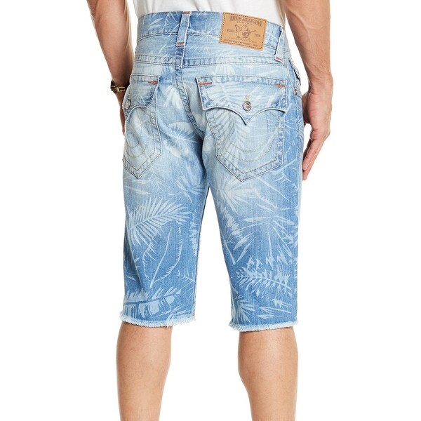 men's true religion denim shorts