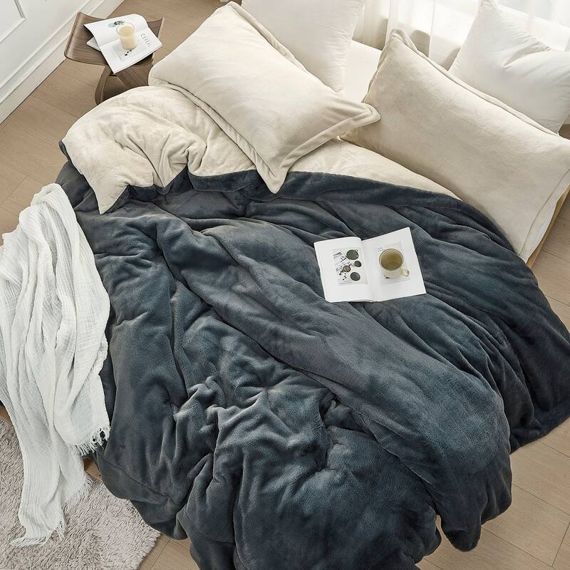 Plumpy Pudgy Portly Chunky Bunny - Coma Inducer® Comforter with Cover - Poppy Seed Birch