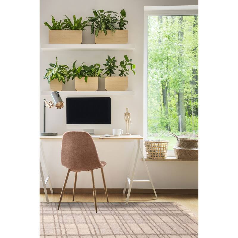 ECARPETGALLERY Flat-Weave Ankara FW Taupe Wool Kilim - 5'1 x 7'7