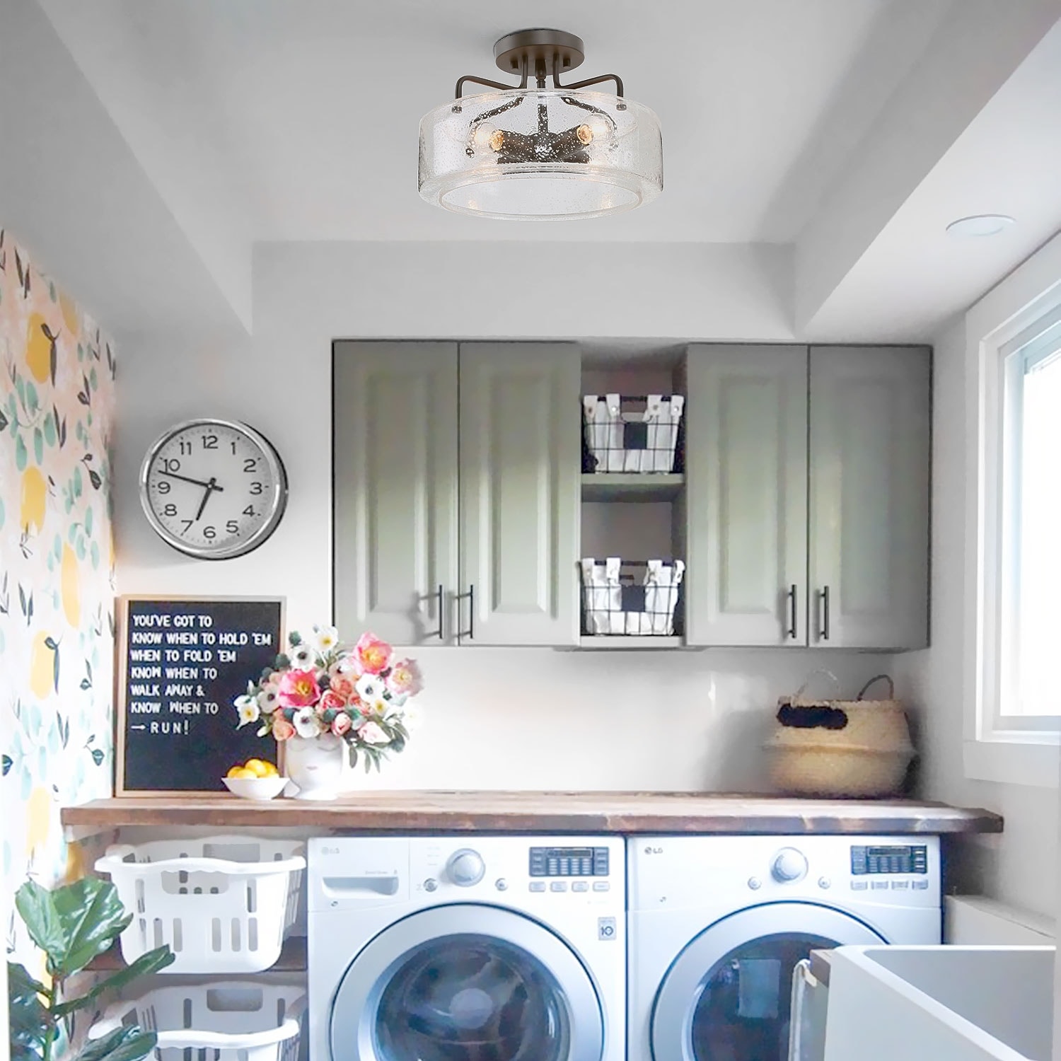 Best Ceiling Light Fixture For Laundry Room : Ceiling Lighting At The ...