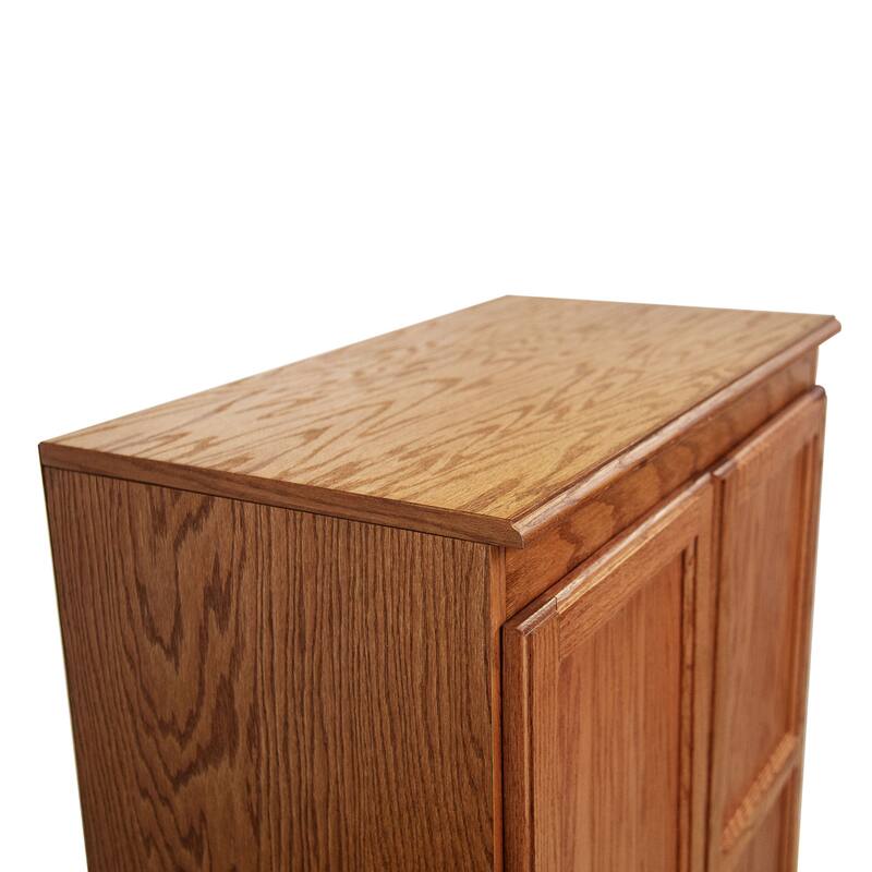 Concepts in Wood Storage Cabinet, 60 inch with 4 Shelve