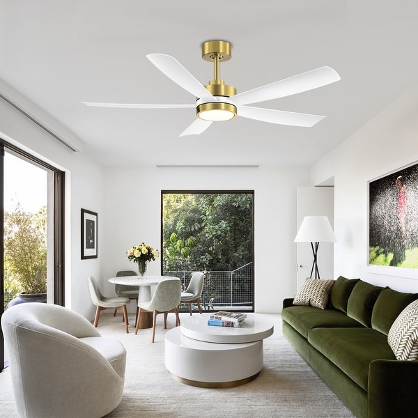 Ceiling fan integrated led hot sale