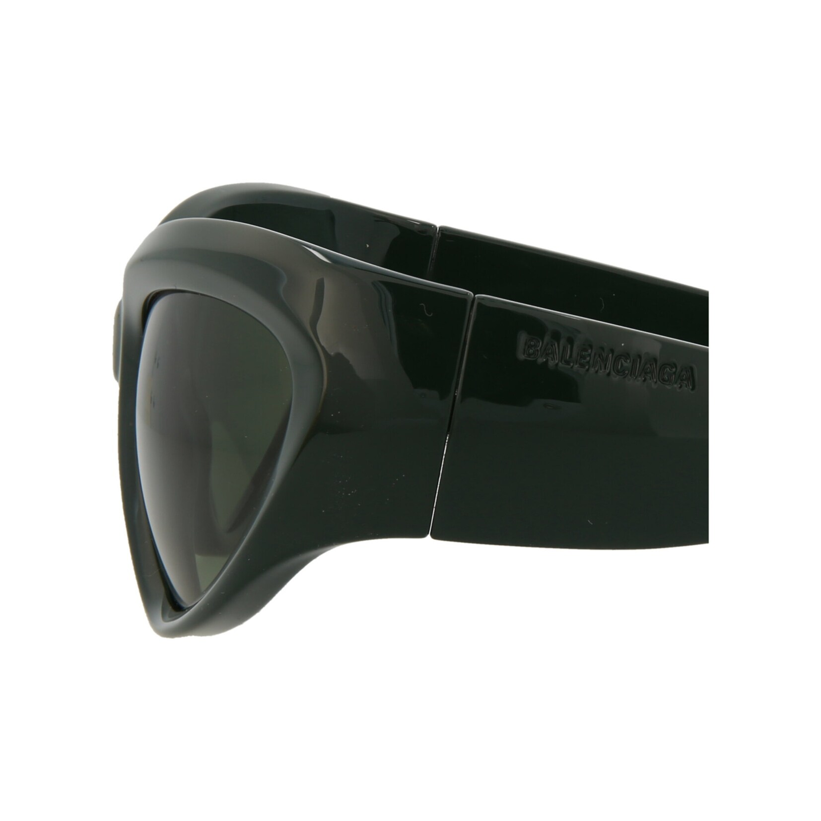 Balenciaga Shield-Frame Bio Injection Sunglasses Balenciaga Shield-Frame Bio Injection Sunglasses Black Black  main image 2