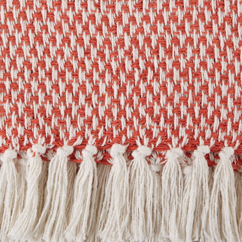 DII Woven Decorative Throw