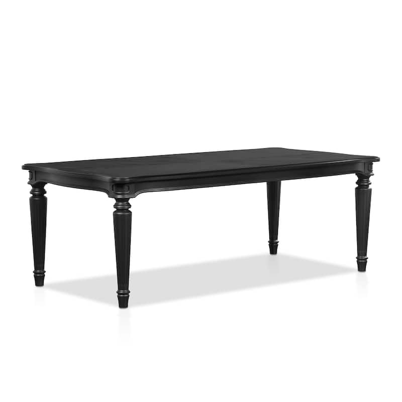Furniture of America Seabliss Glam 84-inch Solid Wood Dining Table