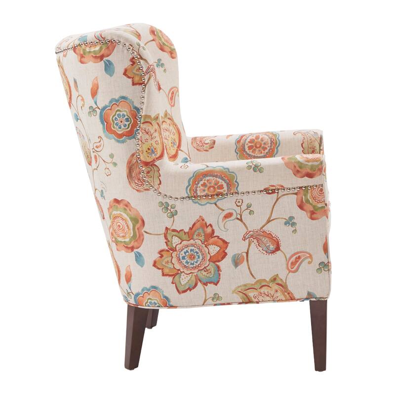 Madison Park Halford Accent Wingback Chair