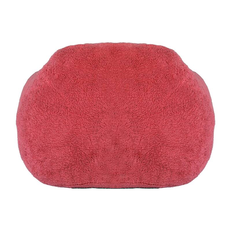 Oversized Memory Foam Bean Bag Chair Lazy Sofa with Armrests and Thick Backrest for Living Room Bedroom