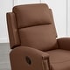 preview thumbnail 40 of 52, Jerome Swivel Glider Recliner Nursery Chair Manual Push Back Recliner