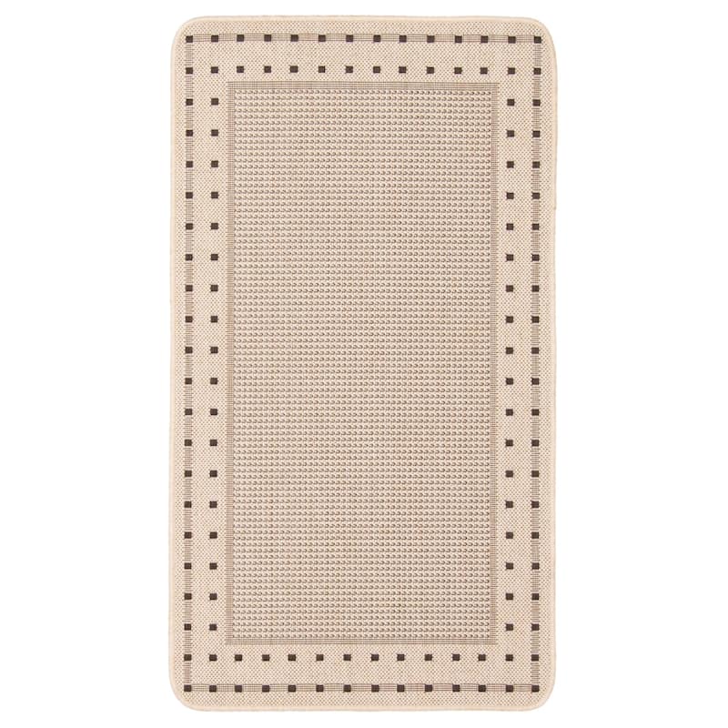 ECARPETGALLERY Nadia Indoor/ Outdoor Rug - 2'2 x 3'11 - Tan