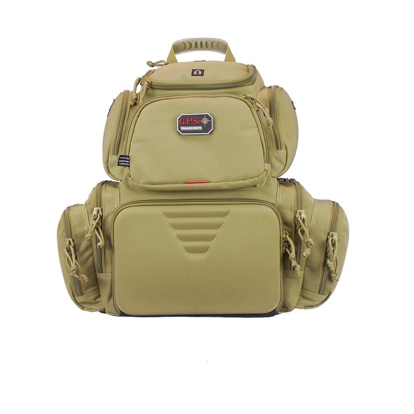 G.P.S. Handgunner Backpack Tan GPS-1711BPT