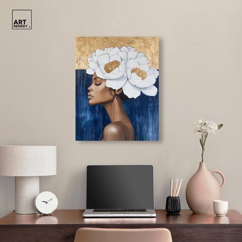 Floral Goddess II Canvas by Art Remedy, Gallery Wrapped