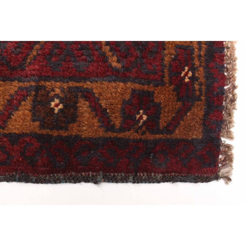 ECARPETGALLERY Hand-knotted Teimani Dark Navy Wool Rug - 3'1 x 5'1