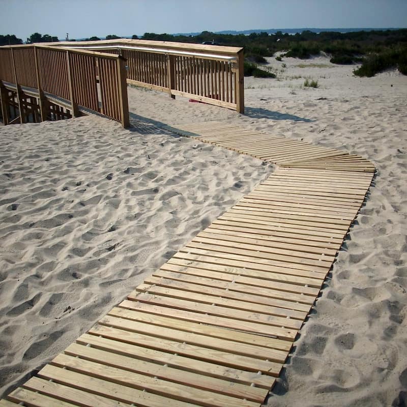 Pressure Treated Pine Roll-Up Walkway